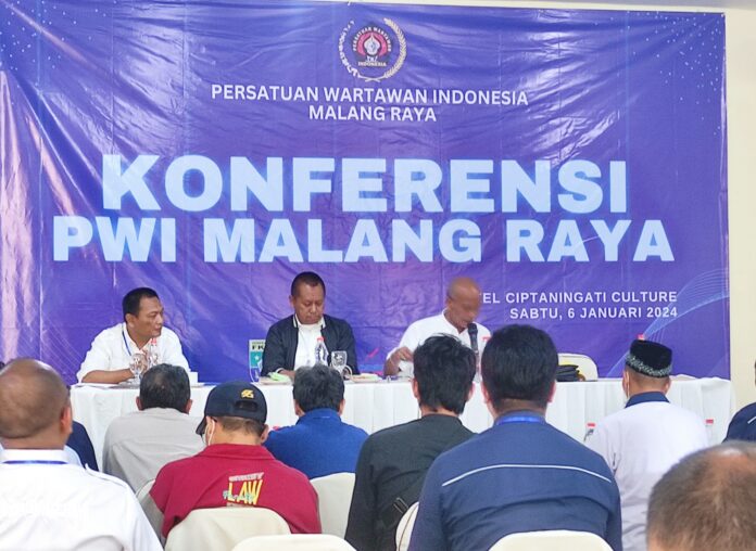 Raih Suara Terbanyak Cahyono Kembali Nahkodai PWI Malang Raya Periode