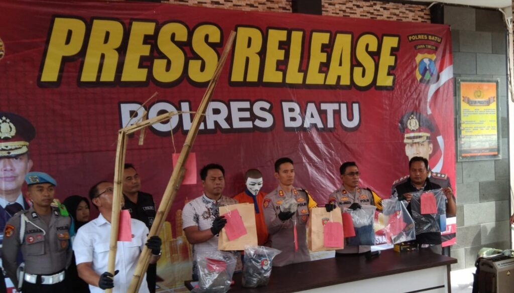 Tiga Tersangka Pengeroyokan hingga Menewaskan Korban di Pujon Dirilis, Polisi Sebut Dalam Pengaruh Miras