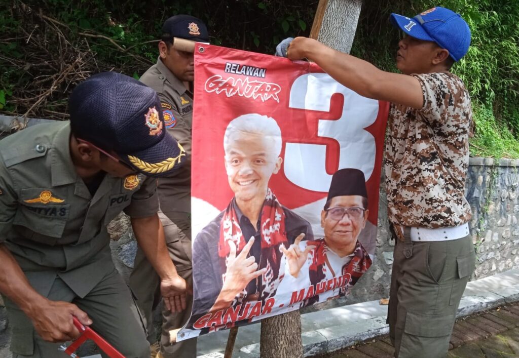 Pelanggar APK di Kota Batu Naik 52 Persen di Pemilu 2024.