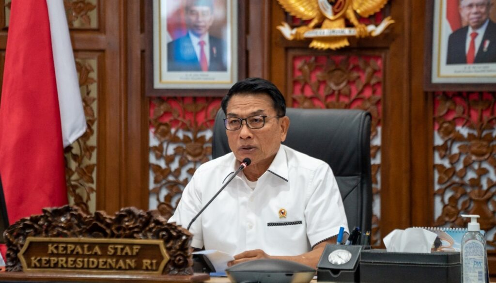 Santer Isu Menteri Mundur Tinggalkan Jokowi, Moeldoko Nyatakan Tetap Solid