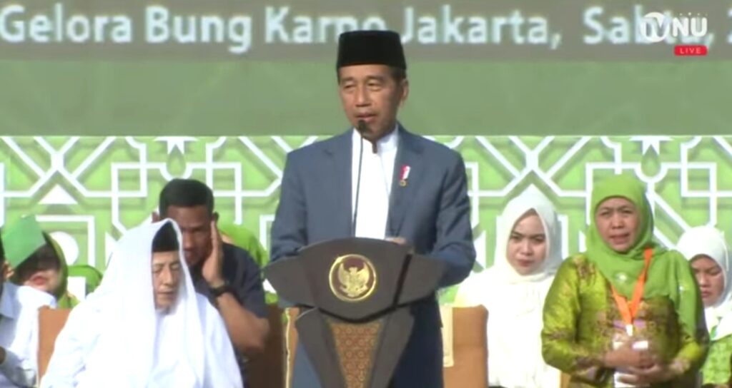 Harlah Muslimat NU ke-78, Jokowi Ucapkan Terimakasih Telah Menjaga NKRI