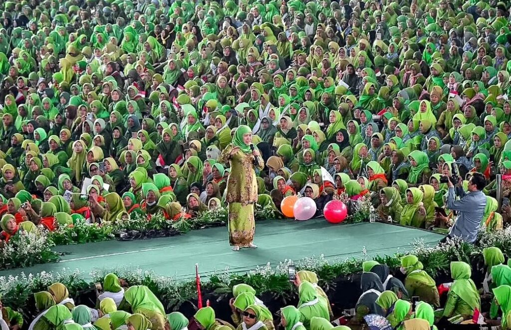 Khofifah Bersama Muslimat NU Bakal Hijaukan GBK di Peringatan Harlah ke-78