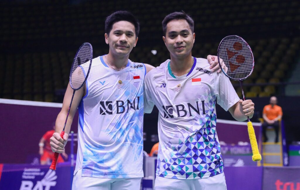 Ganda Putra Indonesia Melaju ke Final di Turnamen Sri Langka Internasional Challenge 2024