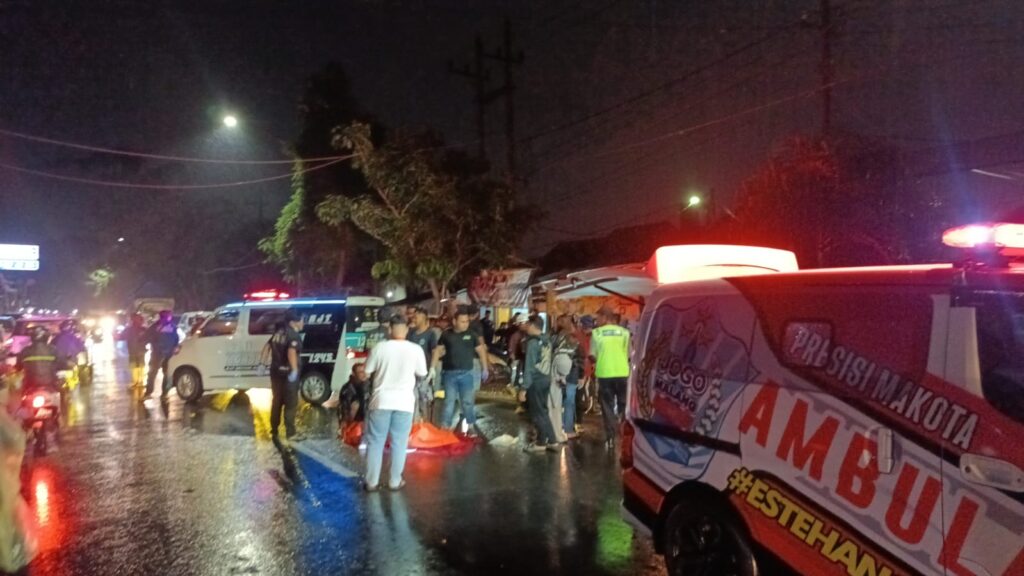 Istri Tiktoker Jarot Joker Tewas Tertabrak Mobil di Depan Pabrik Rokok Lesanpuro Malang