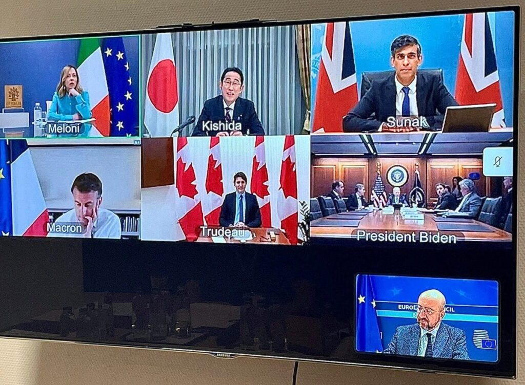 Pemimpin G7 Beri Reaksi Tentang Serangan Irak Terhadap Israel