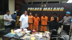 Polisi Ungkap Penangkapan 4 Perampok di Kalipare Malang, Satu Tetangga Korban