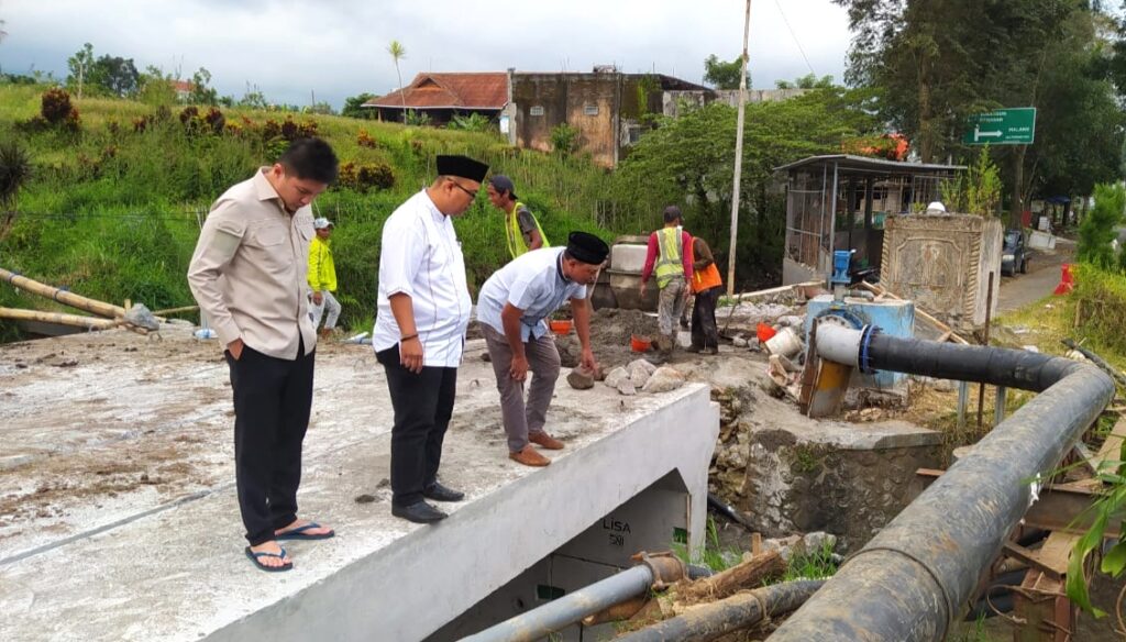 Revitalisasi Jembatan Kali Paron di Kota Batu Akhirnya Selesai