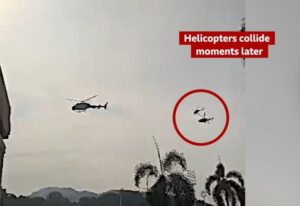 Dua Helikopter Angkatan Laut Malaysia Bertabrakan, 10 Orang Awak Tewas