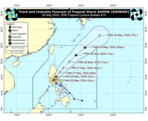 Badai Tropis Ewiniar Landa Filipina, 7 Orang Tewas