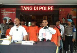 Lima Pelaku Perampasan dengan Modus Tuduh Korbannya Copet di Kota Malang Diringkus Polisi