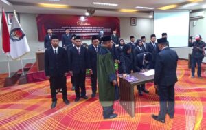 Didominasi Wajah Baru, 15 PPK Dilantik KPU Kota Batu