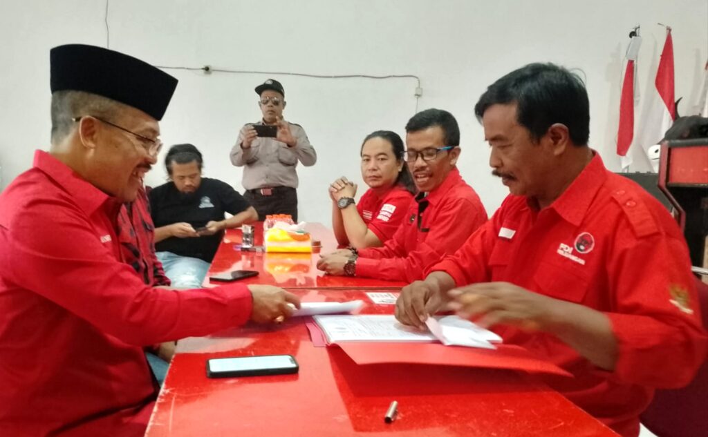 Pendaftaran Bacakada di DPC PDIP Kota Batu sudah Ditutup, Satu Orang Tak Kembalikan Formulir