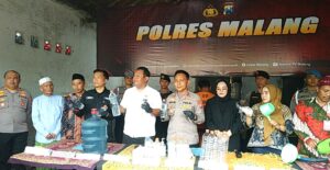 Rumah Produksi Miras Ilegal di Malang Berhasil Digrebek Polisi, Ini Jumlah Barang Buktinya