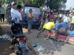 Tabrakan dengan Espass di Lowokdoro, Pengendara Beat Asal Pakisaji Malang Tewas di Tempat