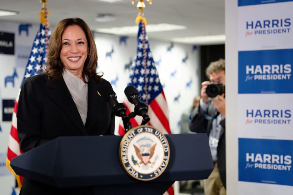 Kamala Harris Memulai Kampanye Presiden AS Pertamanya