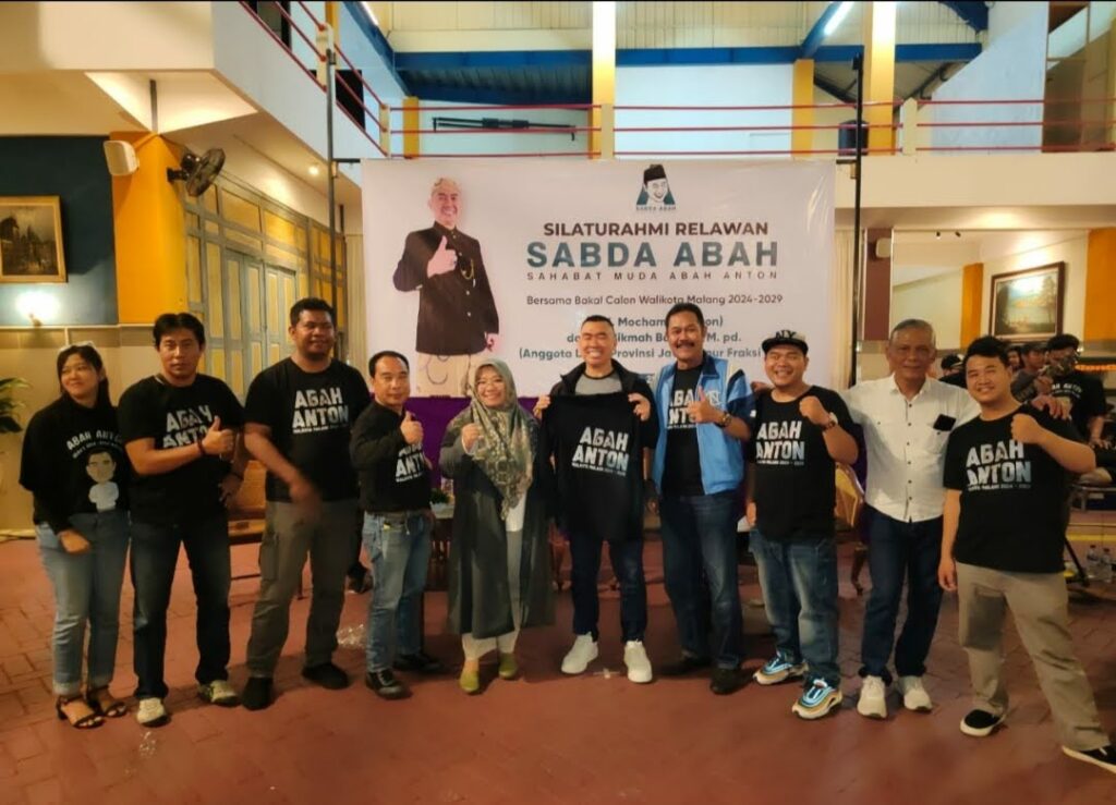 Abah Anton Siap Ramaikan Pilwali Kota Malang dengan Dukungan Anak Muda