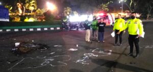 Lalai Dalam Mengemudi, Truk Tabrak Pengendara Motor Hingga Tewas di Jalan Ijen