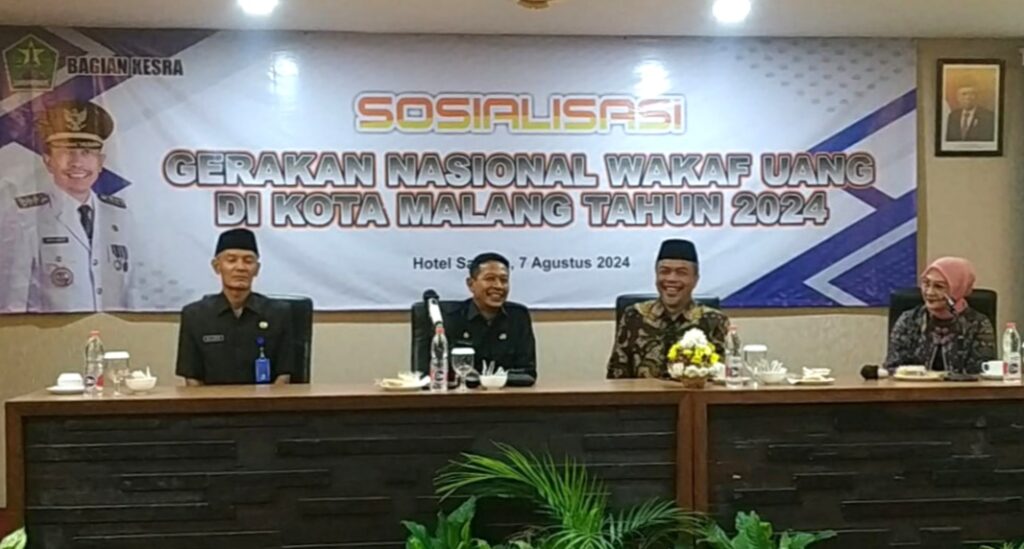 Pj Wali Kota Malang Aspresiasi Terobosan Wakaf Uang dari Badan Wakaf Indonesia