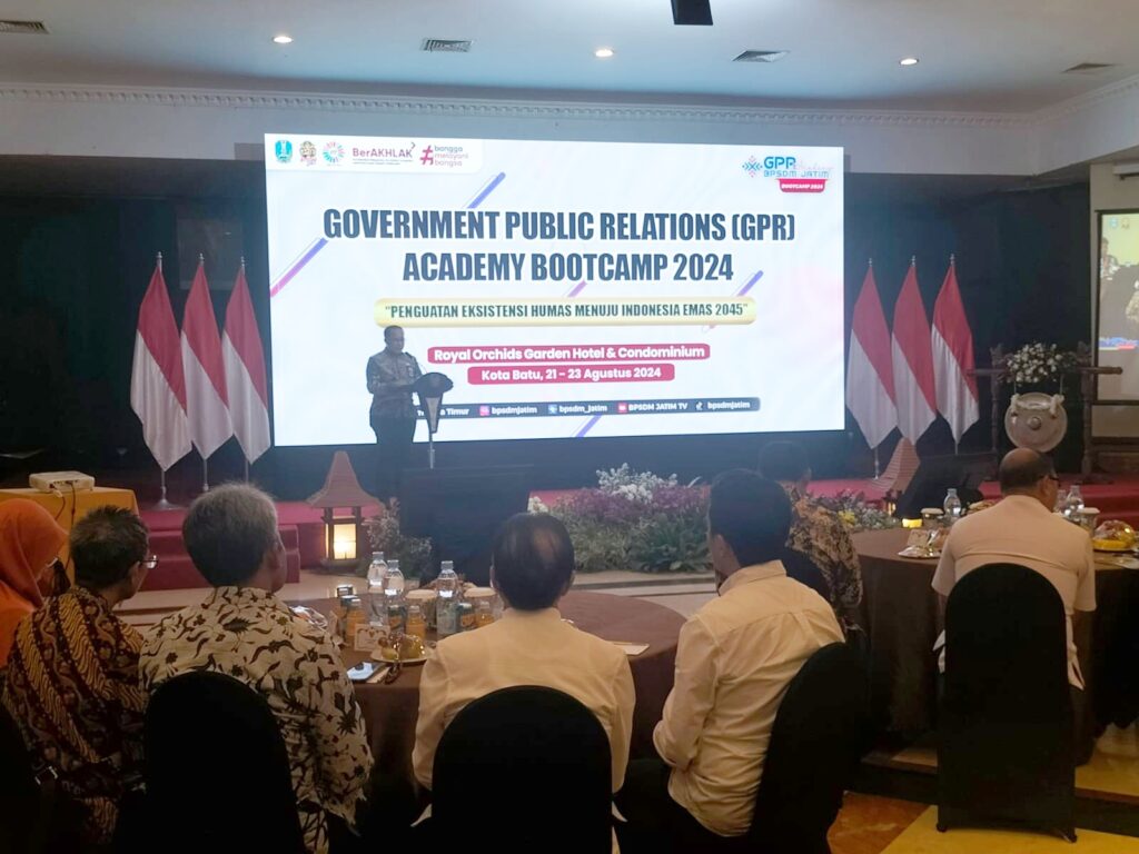 Sebagai Ujung Tombak Penyampai Informasi Pemerintah, Pj Gubernur Jatim Dorong Humas SKPD Lebih Berkualitas
