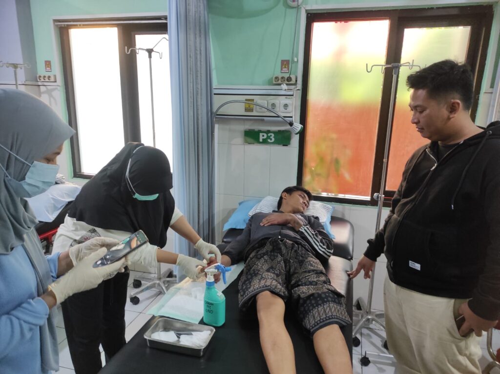 Tiga Orang Penonton Bantengan di Klampok Singosari jadi Korban Pembacokan