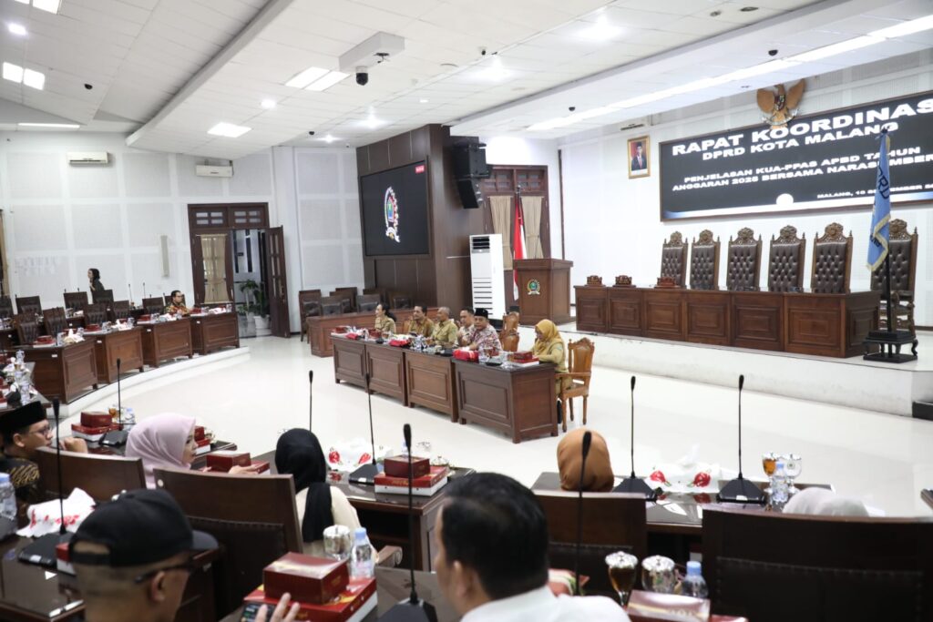 DPRD Kota Malang Awasi Ketat KUA PPAS APBD 2024 Dalam Rakor Bersama Pj Wali Kota