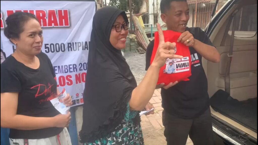Tim Pemenangan Wali Tak Hiraukan Surat Bawaslu Soal Tebus Sembako Murah