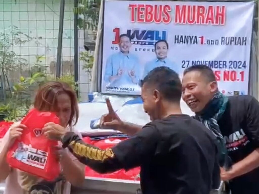 Bawaslu Surati Paslon Wali Soal Kampanye Tebus Murah Sembako dan Sebar Uang