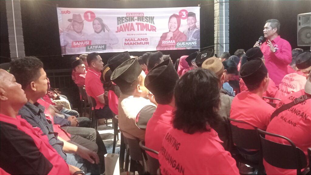 Gelar Nobar Debat Calon Gubernur Jatim, PDI Perjuangan Kabupaten Malang Yakin Menangkan Jagonya Hingga 70 Persen Suara