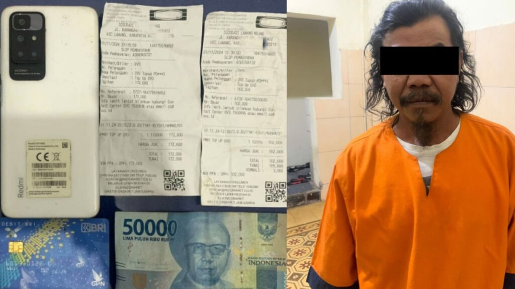 Jadi Pengepul Judi Togel Online, Pria Asal Lawang Diamankan Polisi