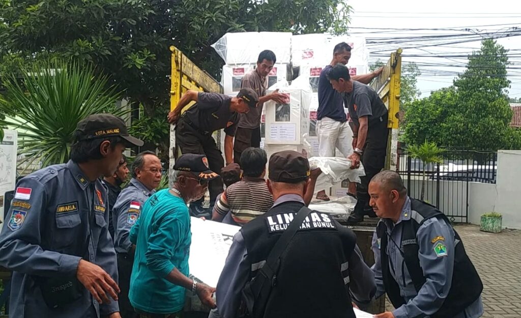 KPU Kota Malang Pastikan Distribusi Seluruh Logistik Pilkada Serentak 2024 Paling Lambat Besok