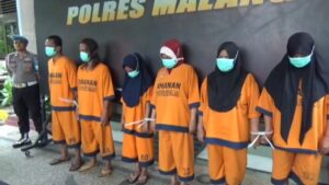 Terbukti TPPO, 6 Orang Pemilik Warung Kopi Cetol Gondanglegi Jadi Tersangka