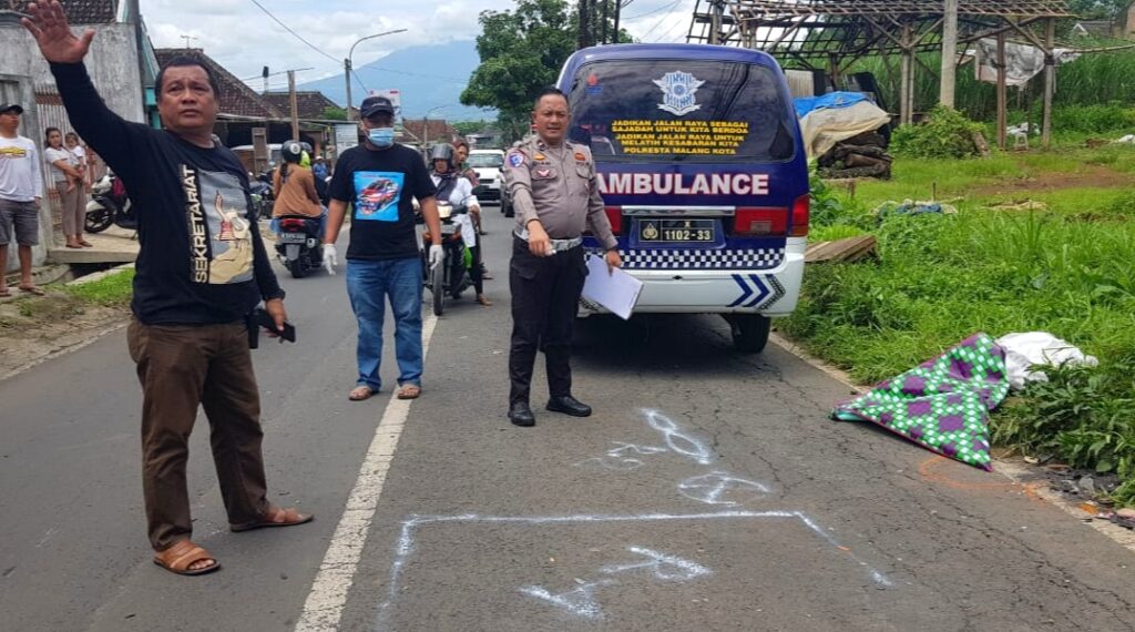 Tragis, Balita Tewas Dibonceng Ibunya saat Terlibat Kecelakaan Maut di Kota Malang