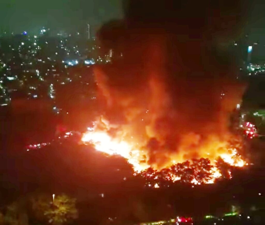 Kebakaran Hebat Landa Kemayoran Jakarta Pusat, 543 Rumah Dilalap Api