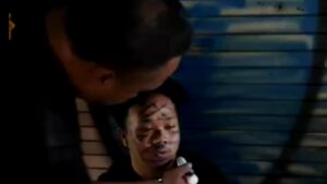 Tertangkap Warga, Dua Pelaku Vandalisme Wajahnya Dicorat-Coret Pakai Spidol