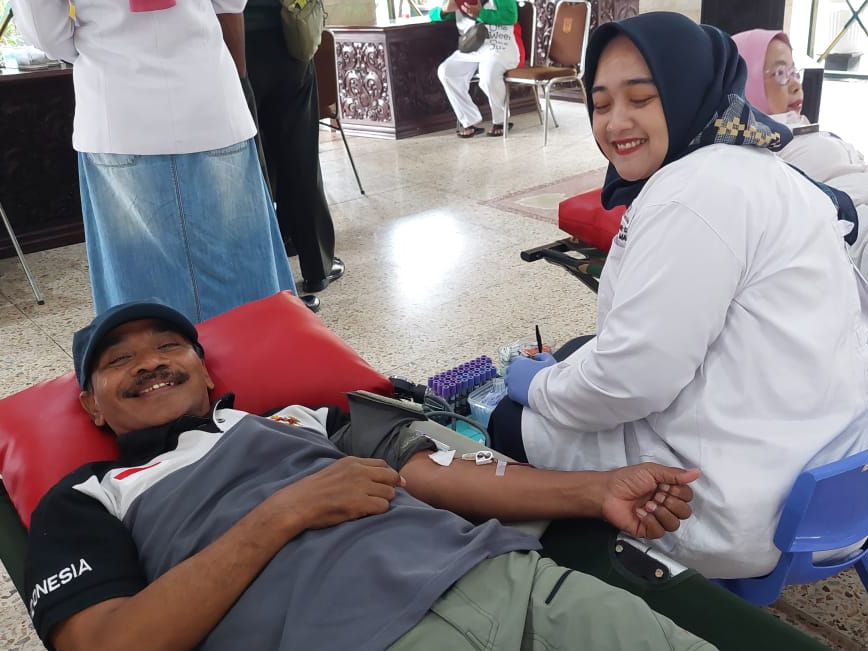 Penuhi Stok Darah Saat Ramadhan, PWI Malang Raya Bersama Pemkab Malang dan PMI Gelar Aksi Sosial Donor Darah