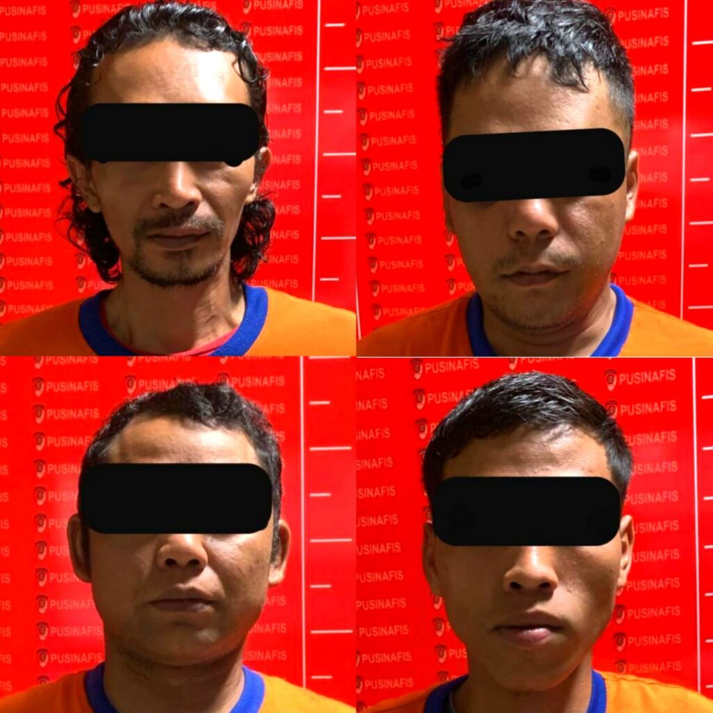Polres Batu Bekuk Komplotan Curanmor yang Beraksi di Tiga TKP Berbeda