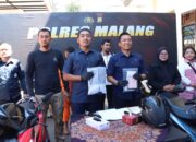 Polres Malang berhasil meringkus pencuri motor milik penjual Yakult di kawasan Kepanjen, Kabupaten Malang, yang sempat viral di media sosial (medsos).