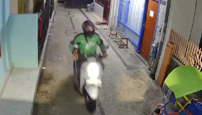 Lagi, Berjaket Ojol Maling Sikat Motor Warga Kasin Kota Malang