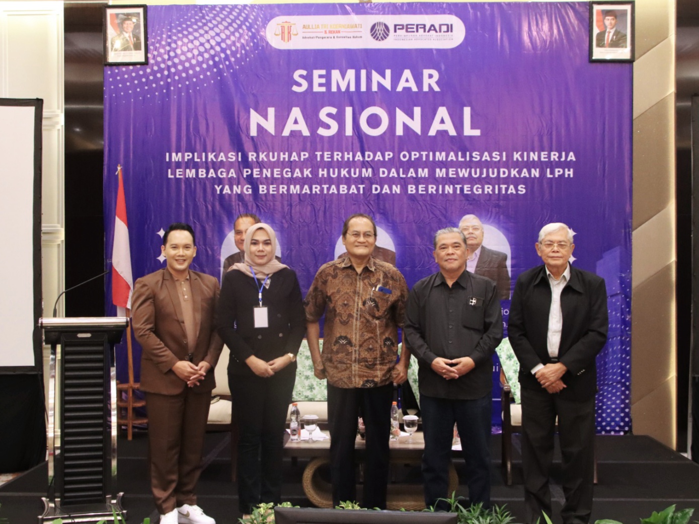 Kantor Advokat dan Konsultan Hukum 'Aullia Tri Koerniawati dan Rekan' menyelenggarakan Seminar Nasional (Semnas), Kamis (17/4/2025), di Hotel Ijen Suite, Jalan Ijen Nirwana Raya Blok A, Kota Malang.