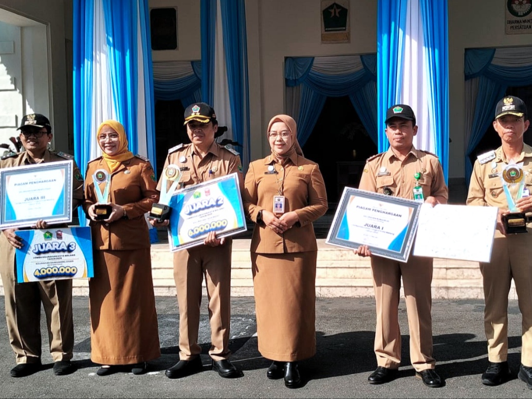 Kelurahan Bunulrejo, Kecamatan Blimbing, berhasil meraih juara pertama dalam Lomba Desa Kelurahan (Lomdeskel) 2025 Kota Malang.