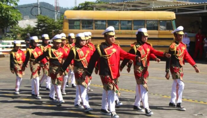 Semarakkan HUT ke-79 TNI AU, Lanud Abd Saleh Gelar Lomba Baris-Berbaris dan Fashion Show se-Jatim