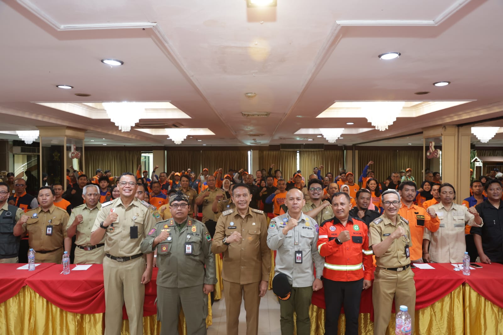 Wali Kota Malang, Dr. Ir. Wahyu Hidayat, resmi membuka kegiatan Pelatihan Manajemen Dasar: “Meningkatkan Pengetahuan dan Wawasan Manajemen Bencana”