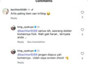 Akun Instagram Diduga Milik Dirut RSSA Kota Malang Berkomentar Rasis di Unggahan Uya Kuya