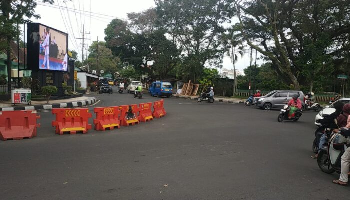 Rekayasa Lalu Lintas Baru di Jantung Kota Malang, Kadishub: “Besok Subuh Barrier Kami Lepas”