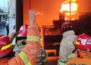 Satu Unit Ruko Terbakar di Gadang Kota Malang