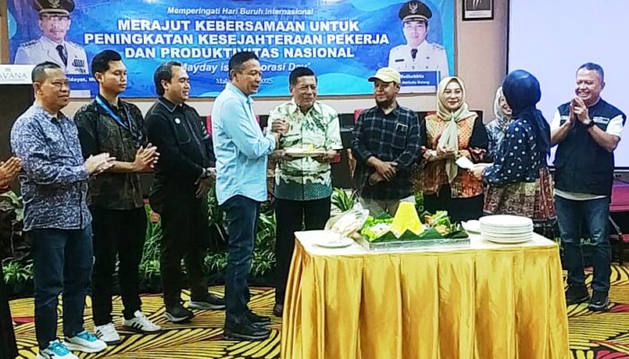 Tiga Pilar Bangsa Bersatu, Peringati Hari Buruh di Kota Malang