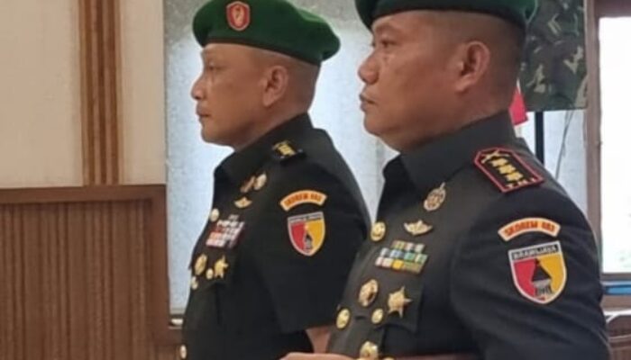 Danrem 083/BDJ Resmi Berganti, Brigjen TNI Setyo Wibowo Terima Tugas dari Kolonel Inf Kohir