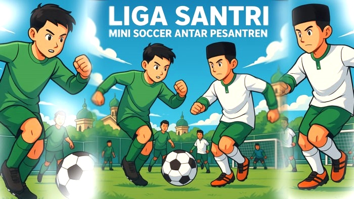 Liga Santri Mini Soccer Antar Ponpes se-Kecamatan Singosari dalam Rangkaian Event Santri Fest 2025 bakal digelar.