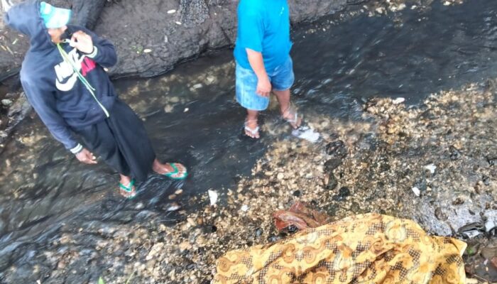 Nenek 85 Tahun Ditemukan Meninggal di Sungai Balong Bantur Malang