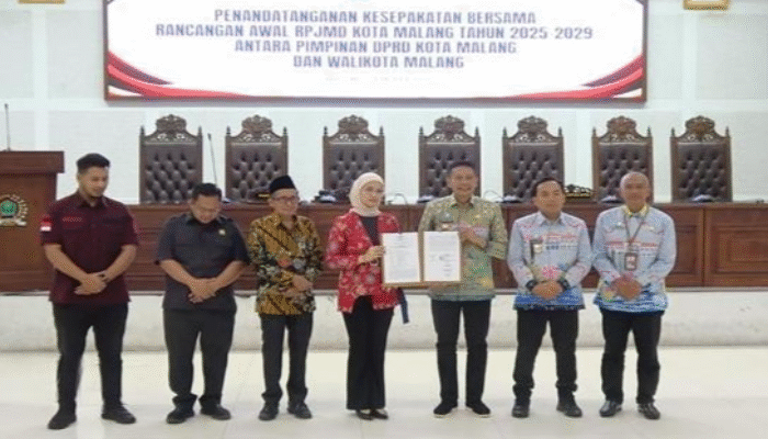 DPRD dan Wali Kota Malang Sepakati Rancangan Awal RPJMD 2025 – 2029